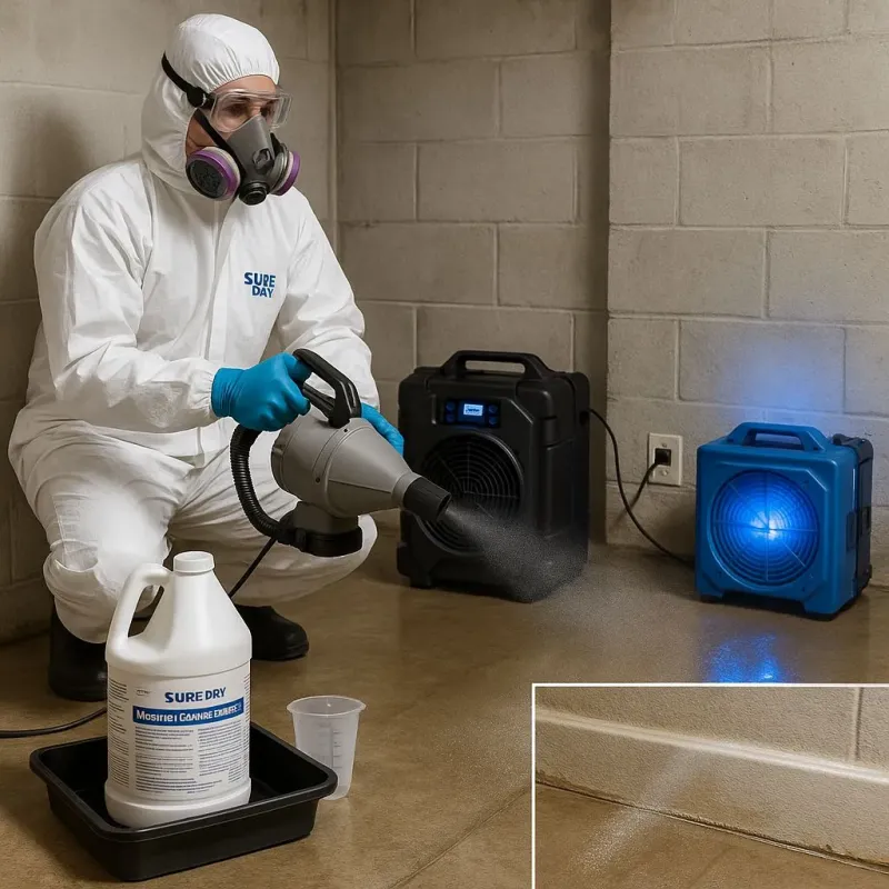 Sanitization and Odor Removal process in Yoakum, TX