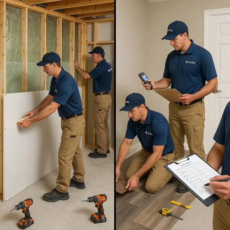 Repairs and Reconstruction process in Yoakum, TX